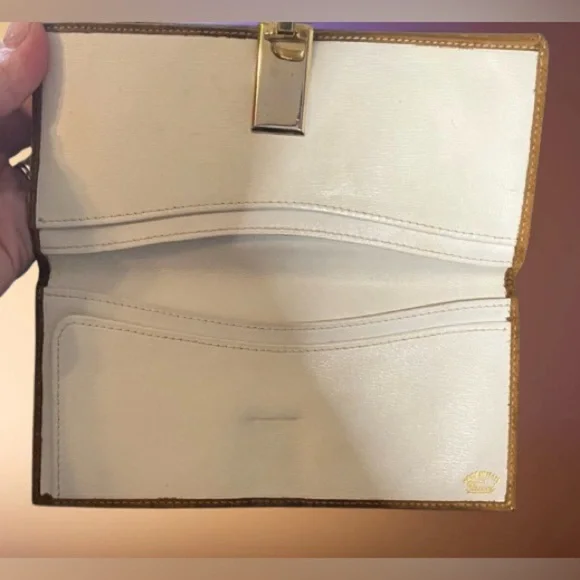 Gucci RARE Brown Suede Wallet Vintage 1970s Horsebit - Picture 4 of 8